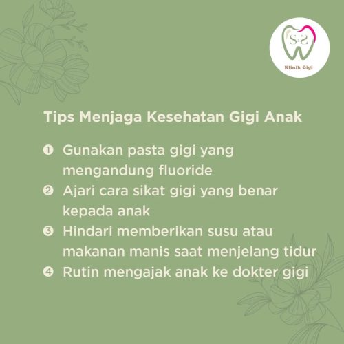 Edukasi Gigi Anak SNS Klinik